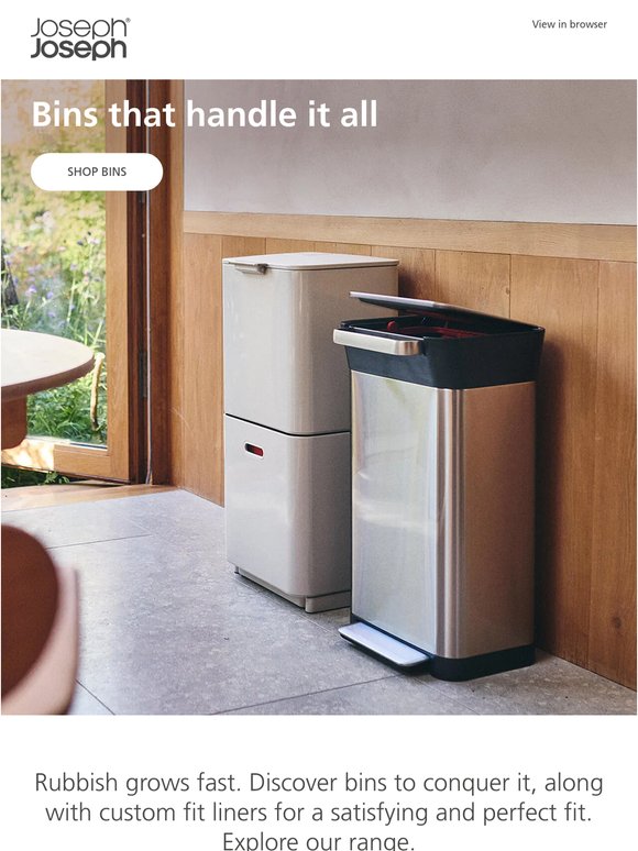 Not just a bin