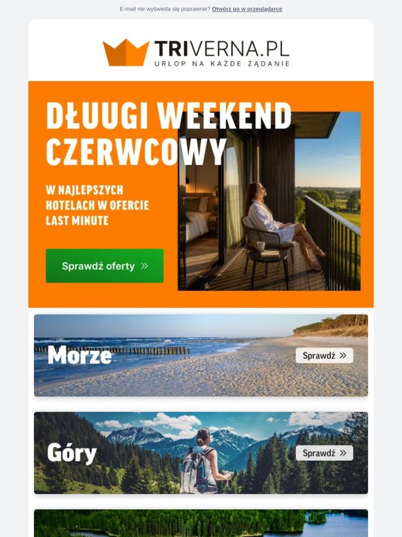 Jeszcze zdążysz wypocząć w Boże Ciało ☀️