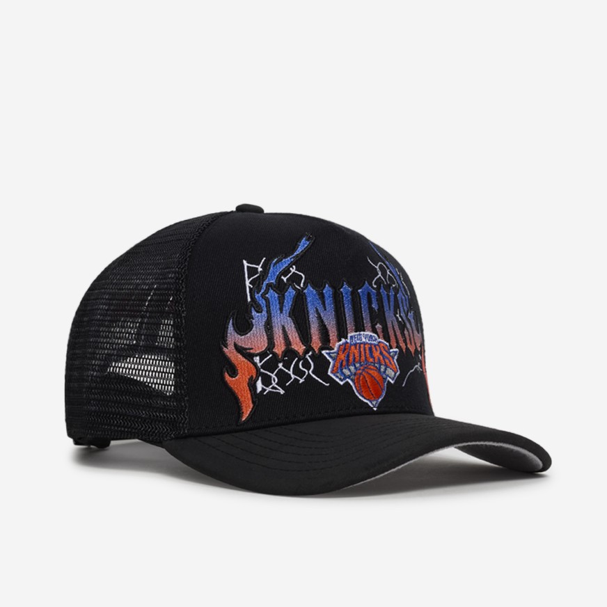 New York Knicks Breakout Wool Blend Pro Pinch Snapback Hat