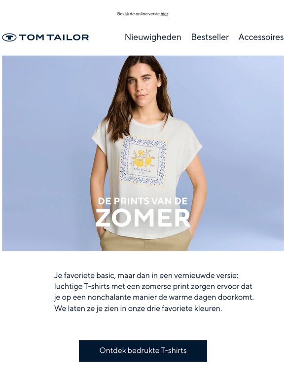 Bedrukte T-shirts voor de zomer 🍋