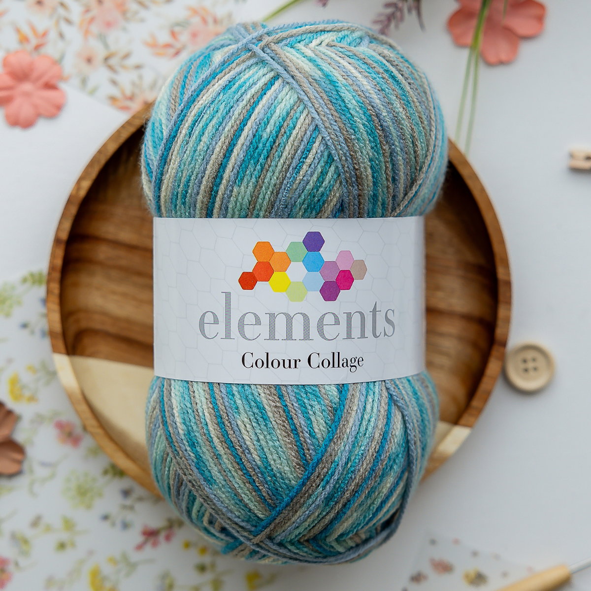 Image of Elements Colour Collage DK Yarn 100g Ball