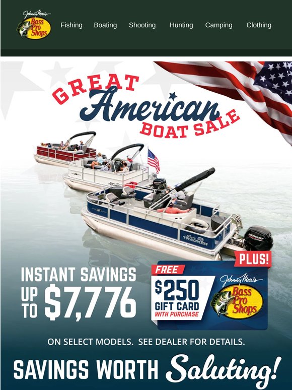 The Great American Boat Sale Is Here!