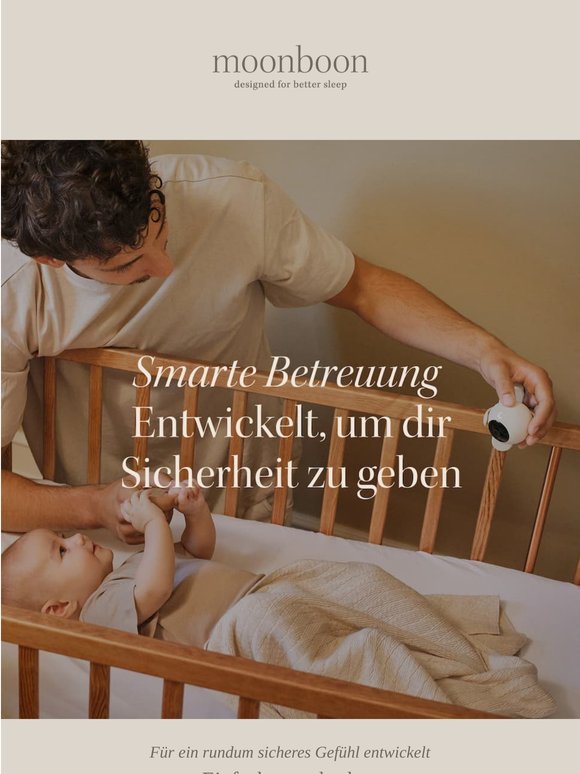 Bleib deinem Baby nah, auch wenn du nicht im Raum bist 👶
