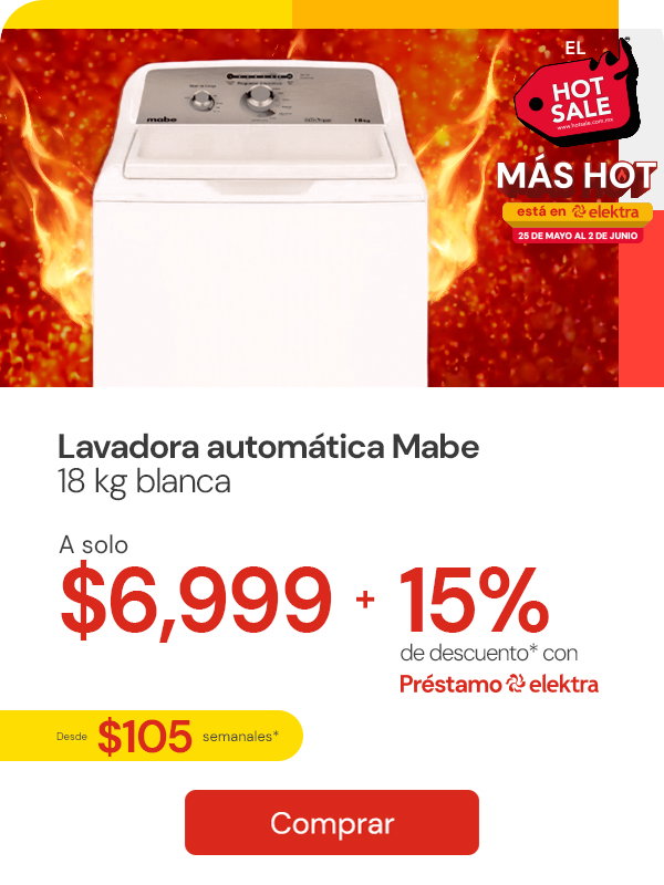 Lavadora Automática Mabe