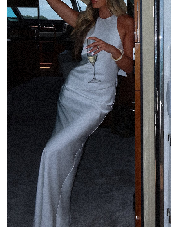 Jasmanie Maxi Dress - White