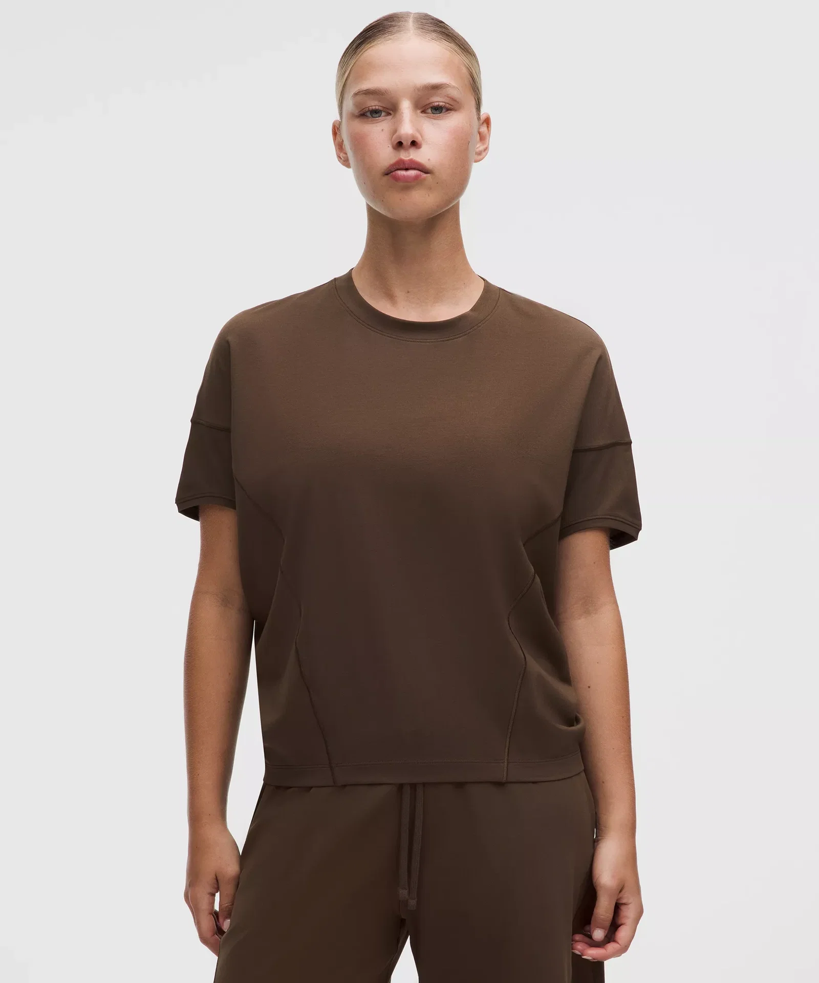 Cotton-Modal Dolman T-Shirt