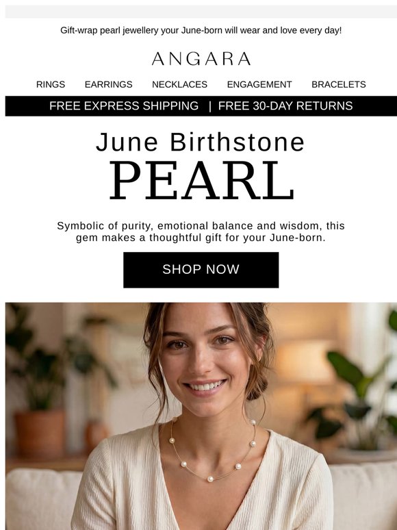 Meaningful Pearl Jewellery for June-Borns🦪