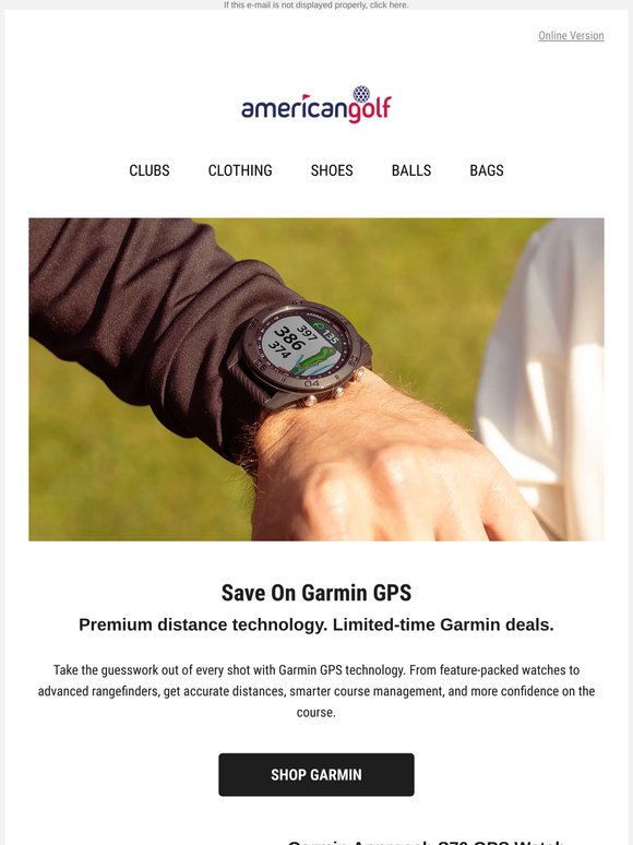 GPS deals to help lower your scores