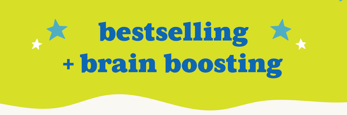 Bestselling and Brain Boosting!