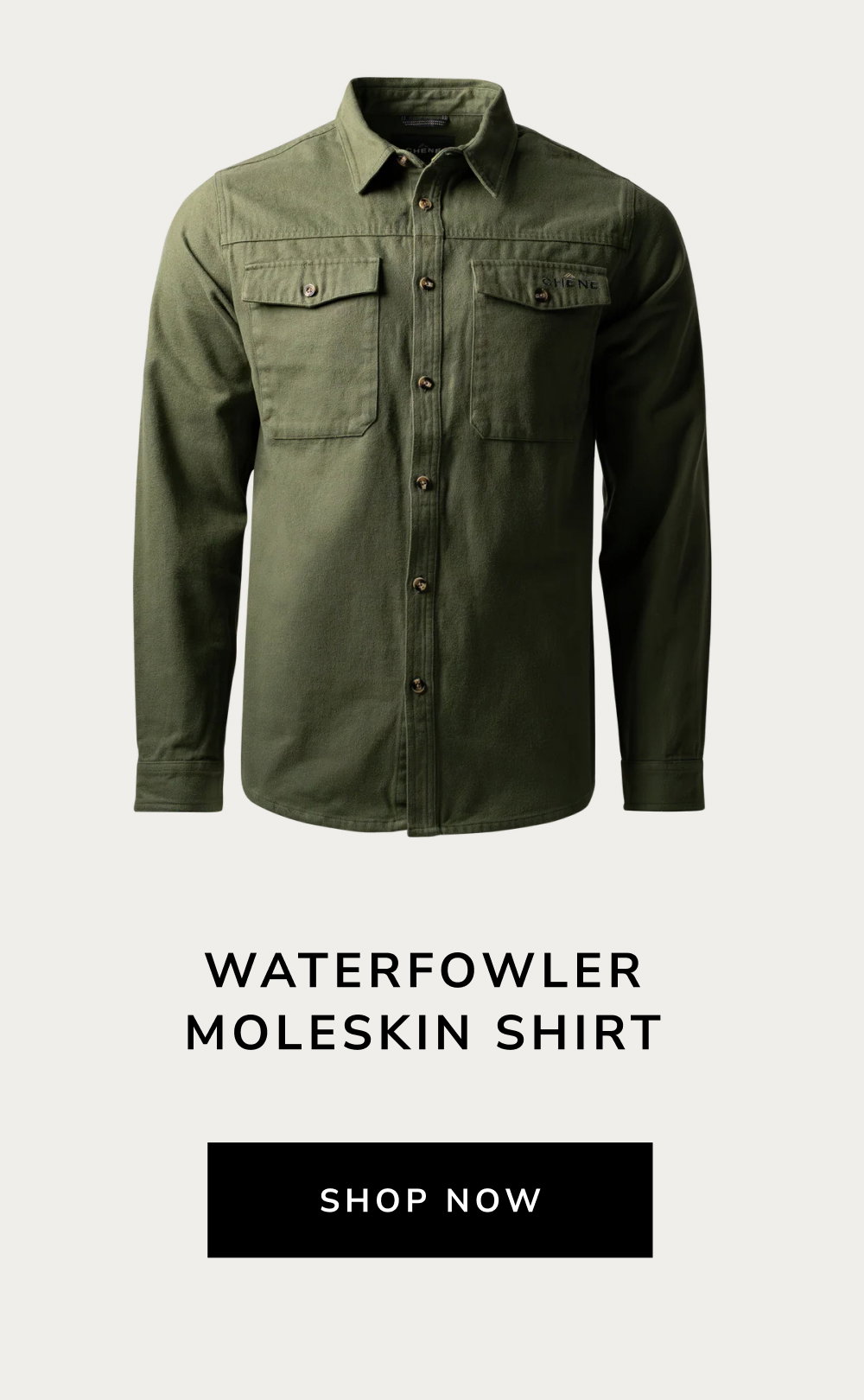 Waterfowler Moleskin Shirt