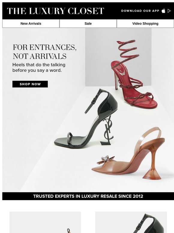 For Entrances, Not Arrivals