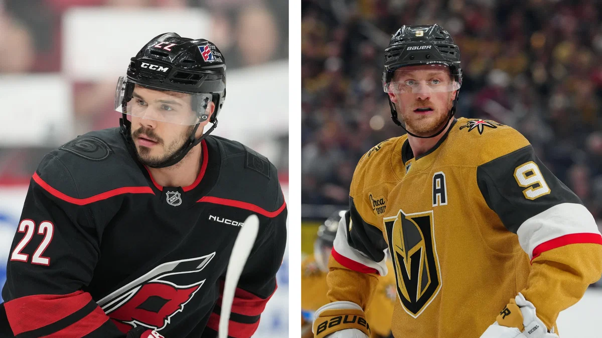 Hurricanes vs. Golden Knights split