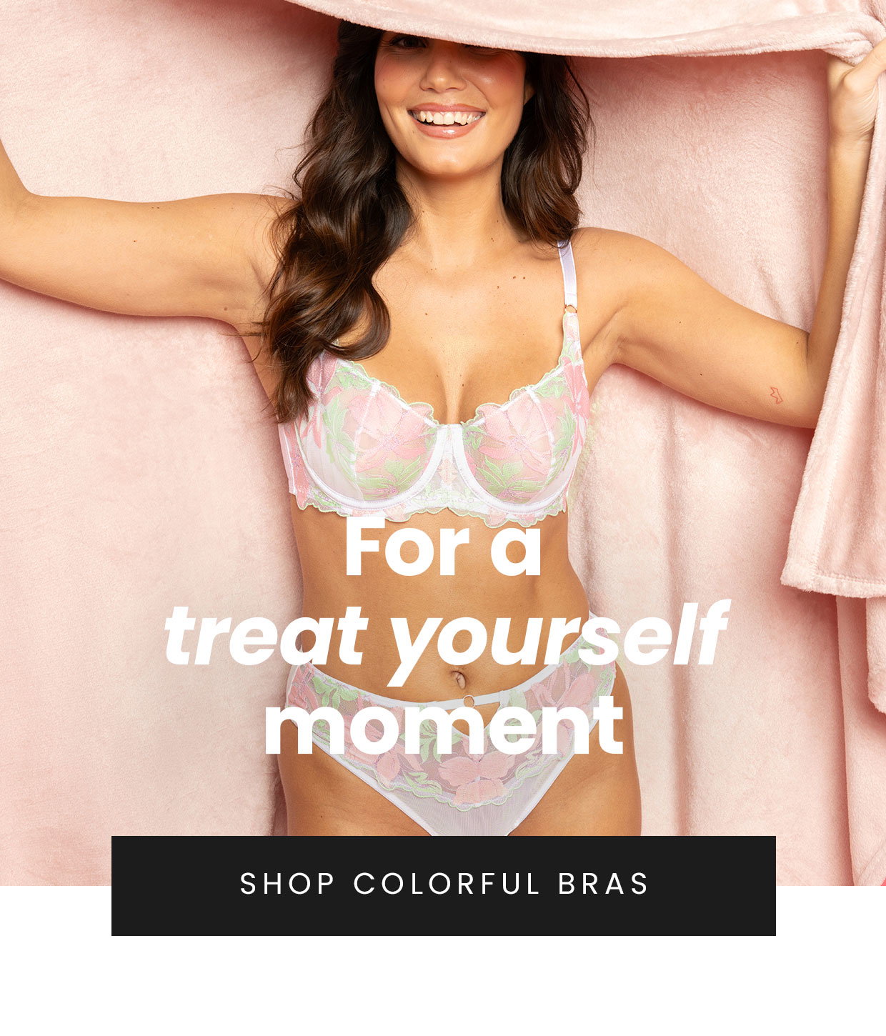 Shop colourful bras >