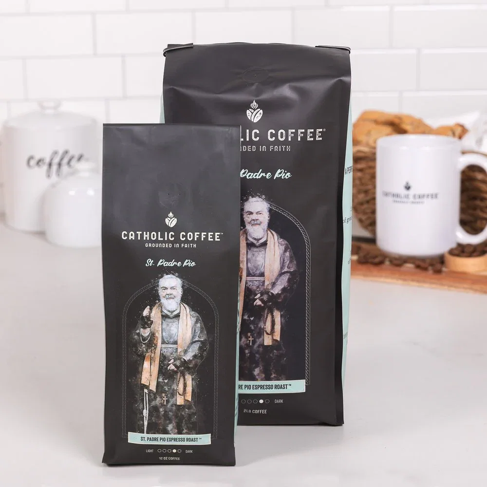 Padre Pio Espresso Roast Coffee