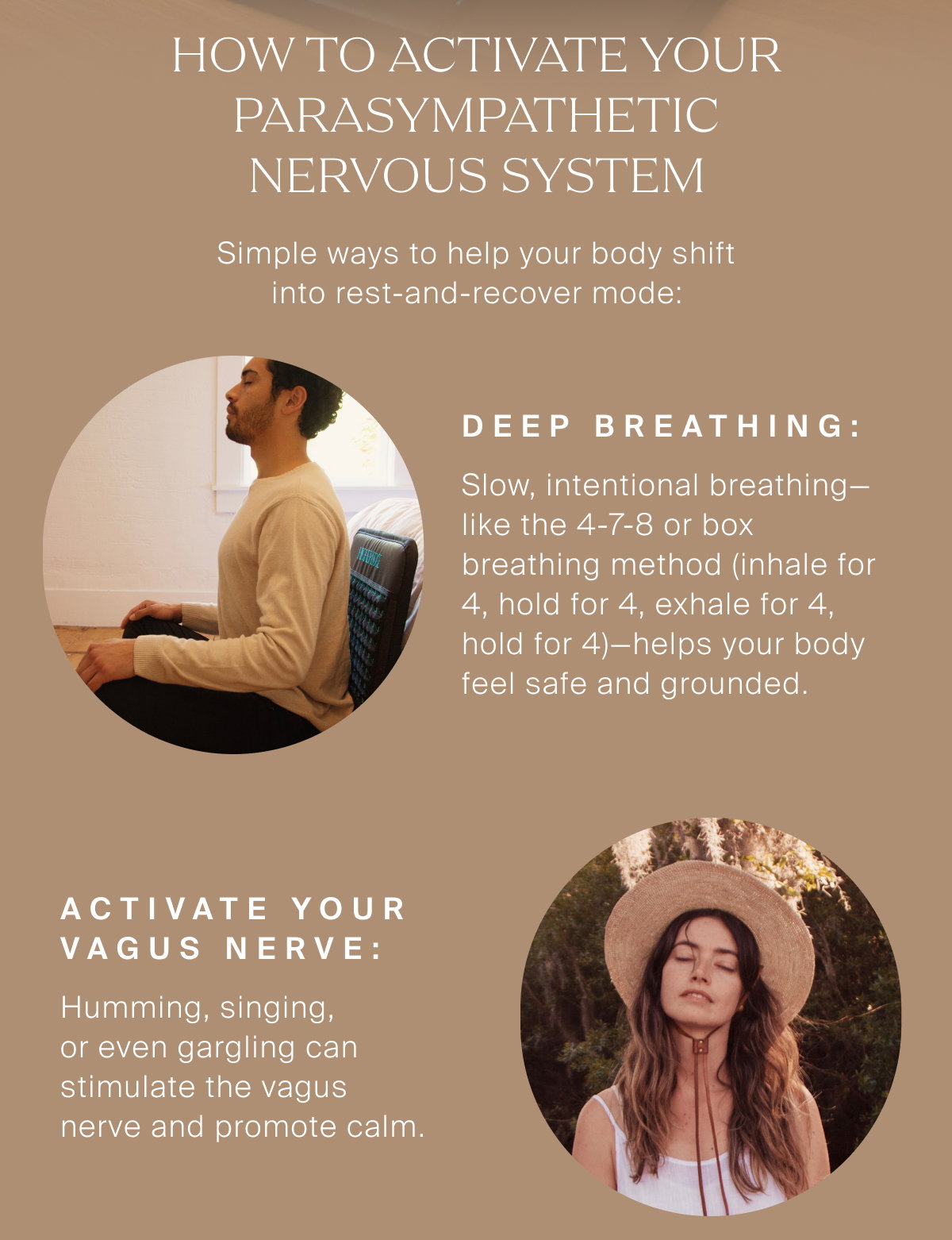 How to Activate Your Parasympathetic Nervous System