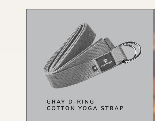 D-RING STRAP GREY
