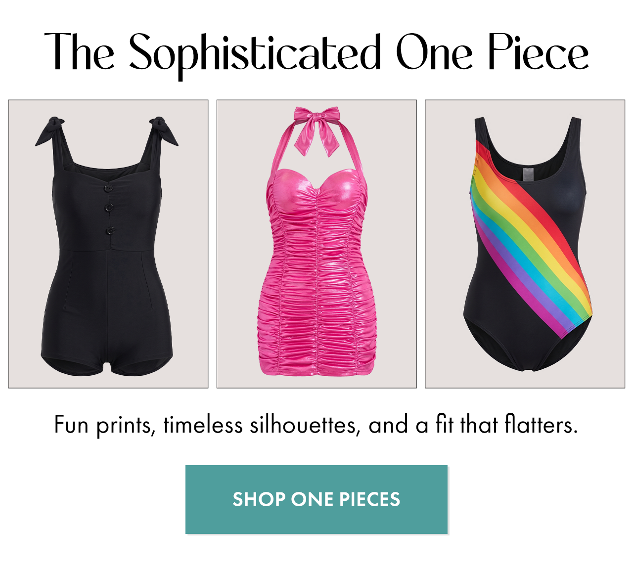 Up to 70% Off One Pieces