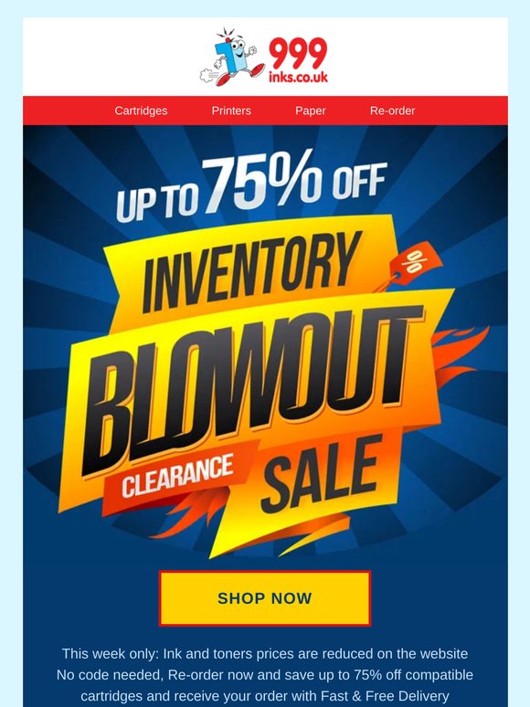 📣 It's Warehouse Clearance Week