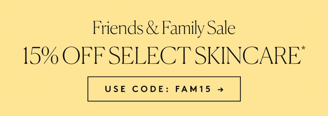 Friends & Family Sale