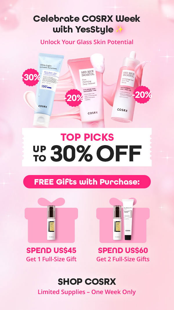 Exclusive Brand Week discounts + Tiered rewards for your skin 💧