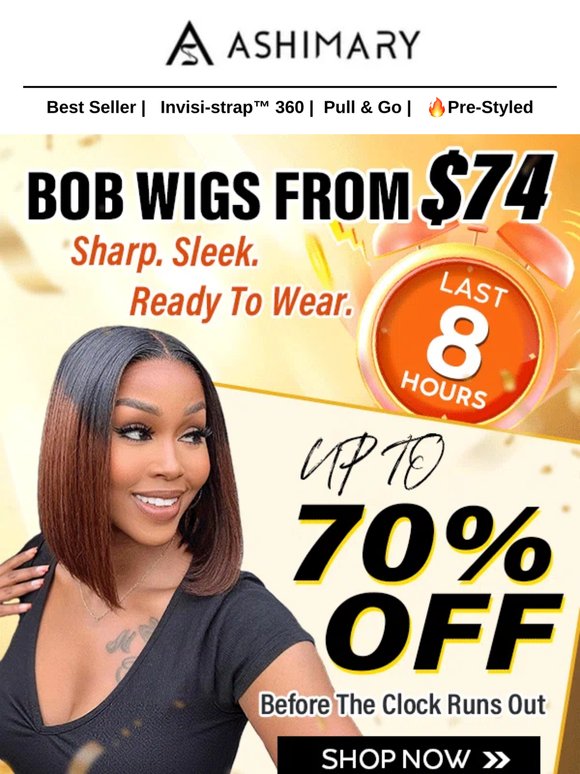 You Qualify For Our Biggest Wig Savings Yet 💖