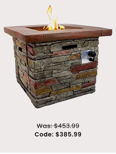 Gas Stone Firepit