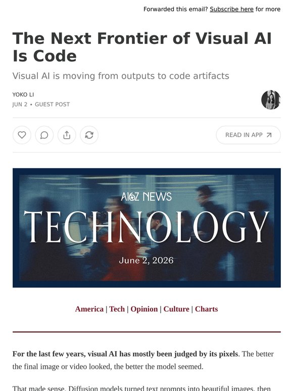 The Next Frontier of Visual AI Is Code