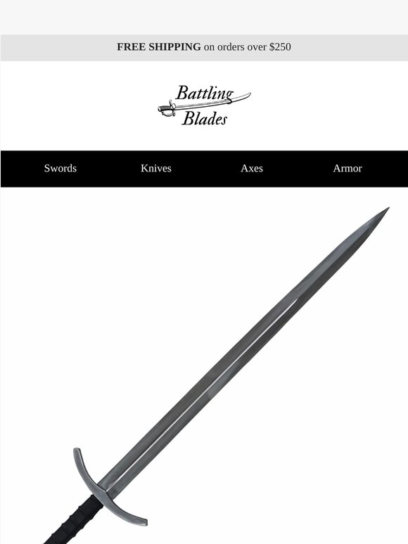 ⚔️ New Products Dropped: Greatswords, Fantasy Swords, Knives & More Just Added