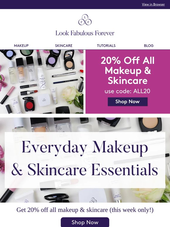 Everyday Makeup & Skincare Essentials