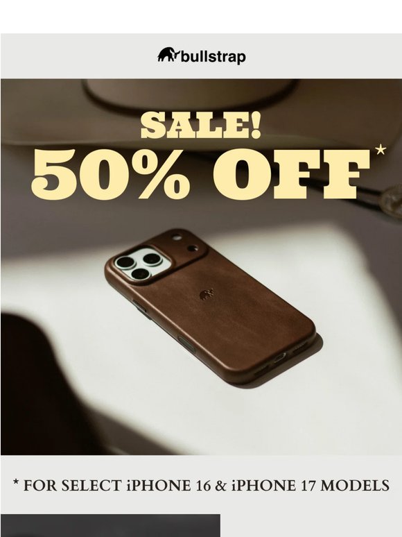 Did you hear? 50% OFF SALE