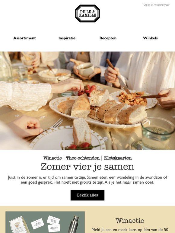 Zomer vier je samen