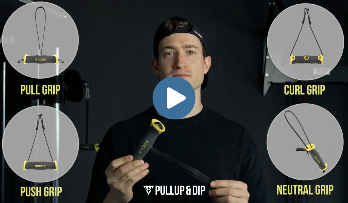 Watch Youtube Tutorial: ROCSIX Dynamic Training Grip Tutorial [Grip Variants + Applications]