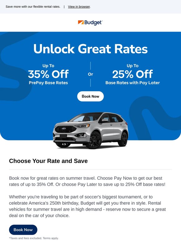 🛣️ Two smart ways to save on your next rental.