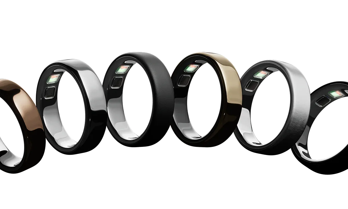 Oura Ring 5 in six distinctive finishes