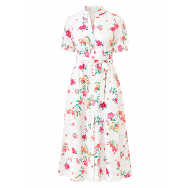 Floral Broderie Anglaise Dress