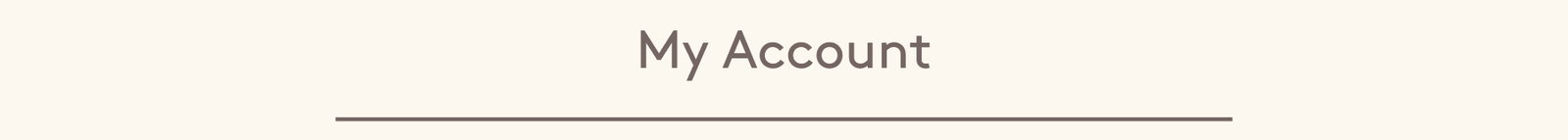 my account