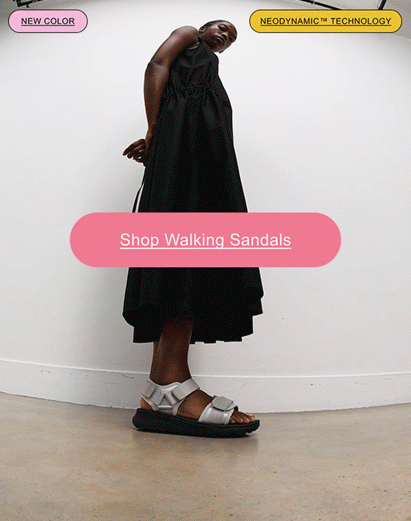 Walking Sandals GIF 
