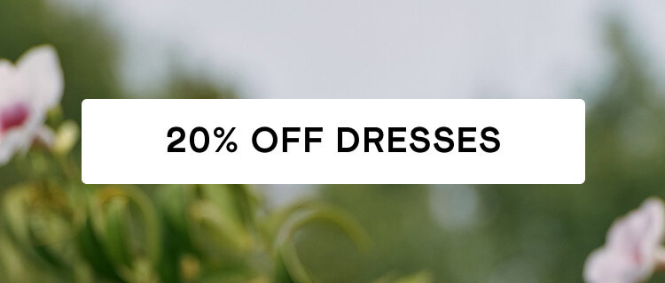 20% Off Dresses