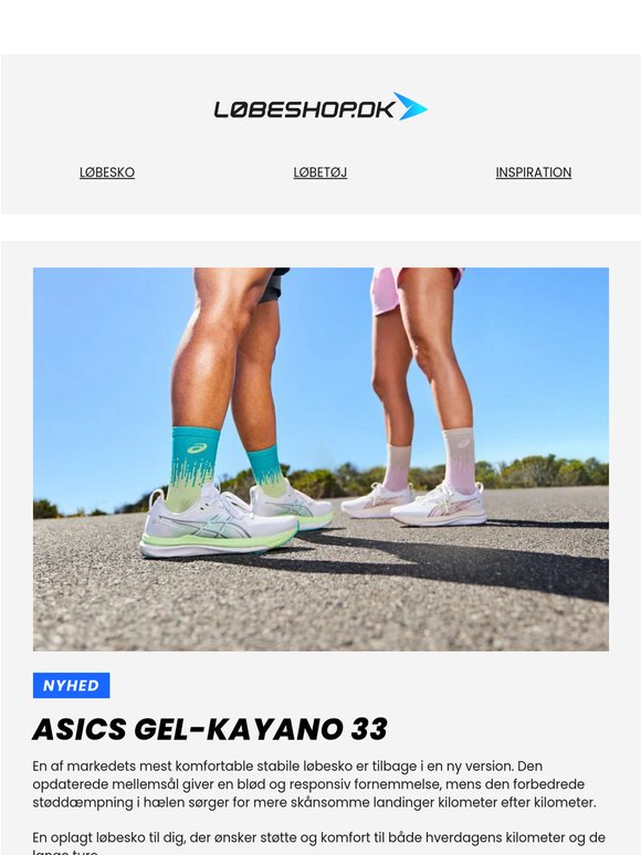 Nyhed fra ASICS 👟