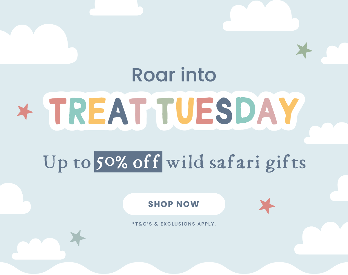 Treat Tuesday Up to 50% off Safari