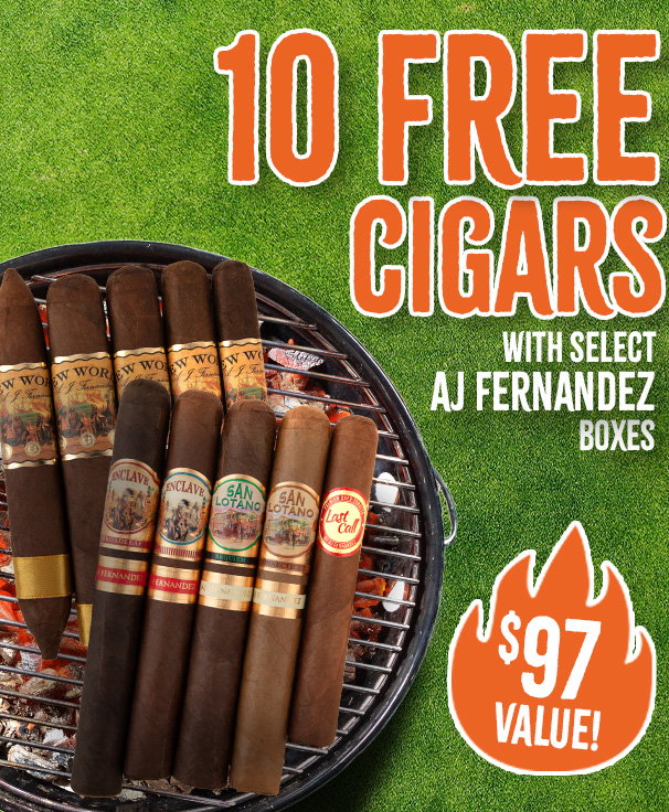 10 AJ Fernandez Bonus Cigars