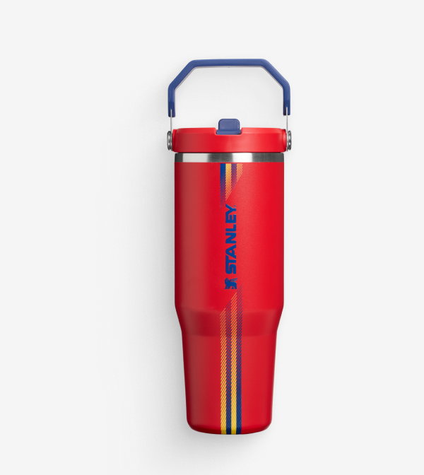 The Country Collection IceFlow™ Tumbler | 30 OZ | Team Red Dark Blue