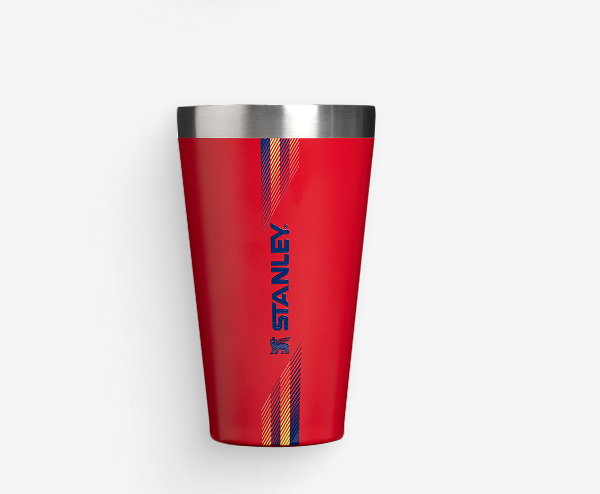 The Country Collection Stacking Pint | 16 OZ | Team Red Dark Blue