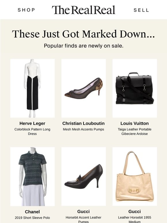 Don't miss these designer markdowns