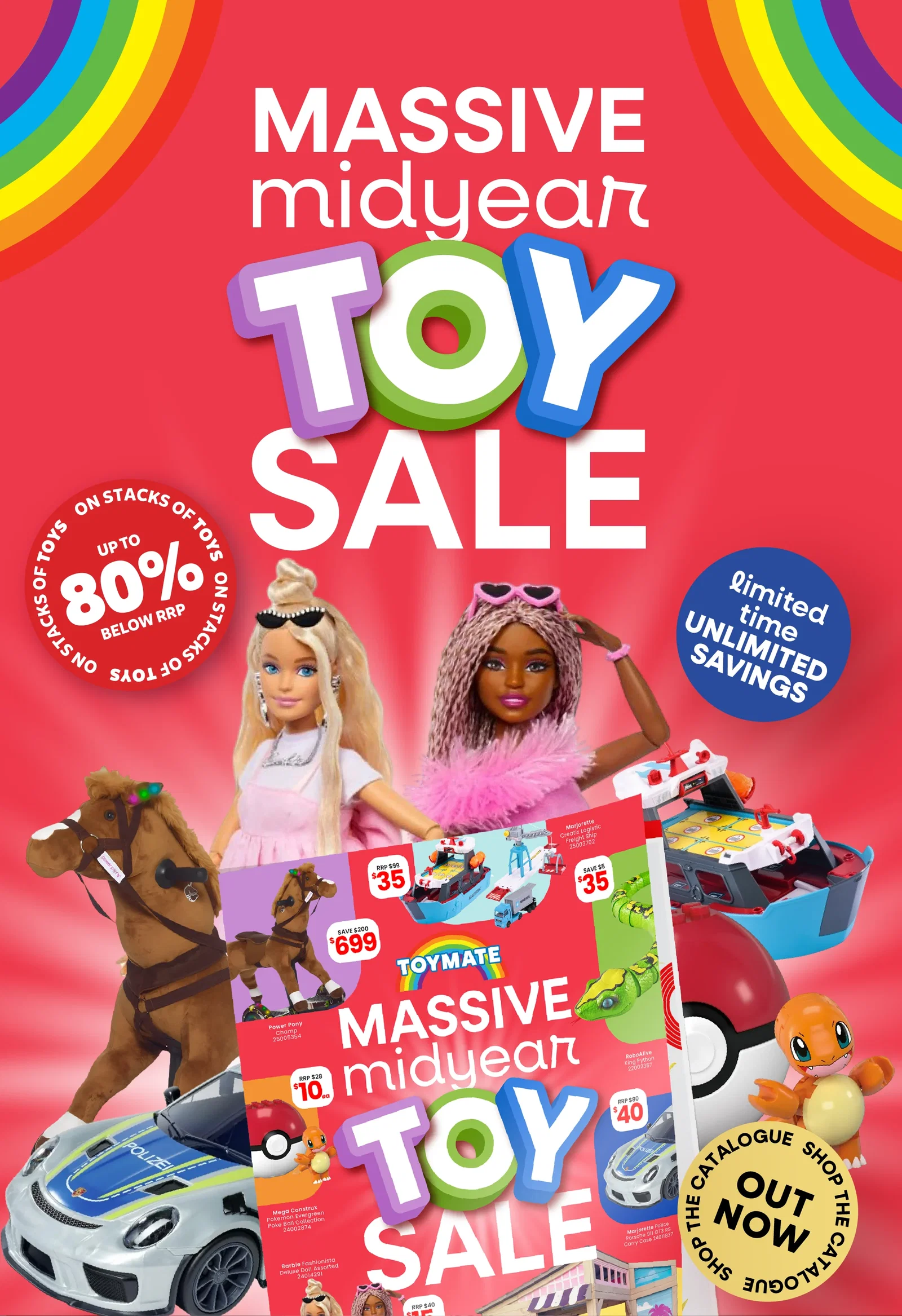 The Countdown Is On For Our Massive Midyear Toy Sale