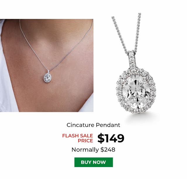 Cincature Pendant Platinum Clad