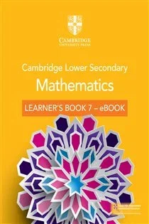 Cambridge Lower Secondary Mathematics Learner's Book 7 - eBook, by Lynn Byrd