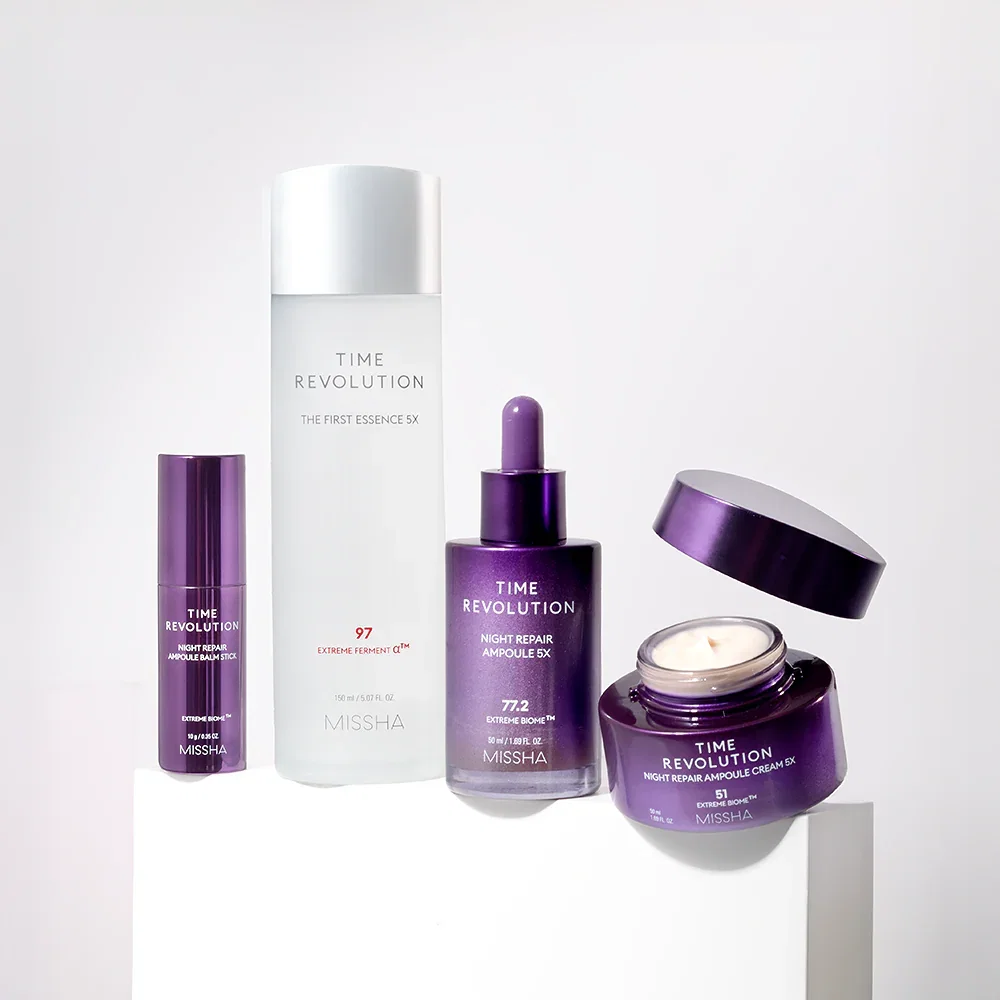 Image of Time Revolution K-Beauty Skincare Routine Kit