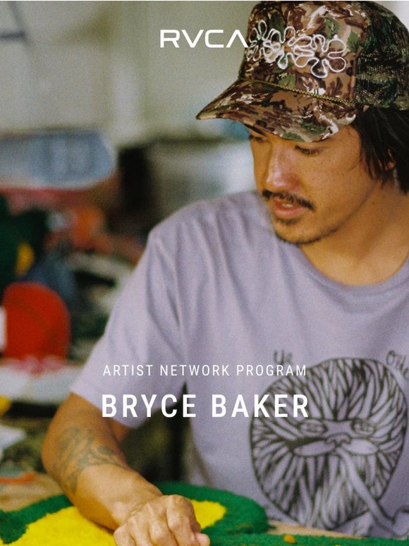 New: Bryce Baker x RVCA