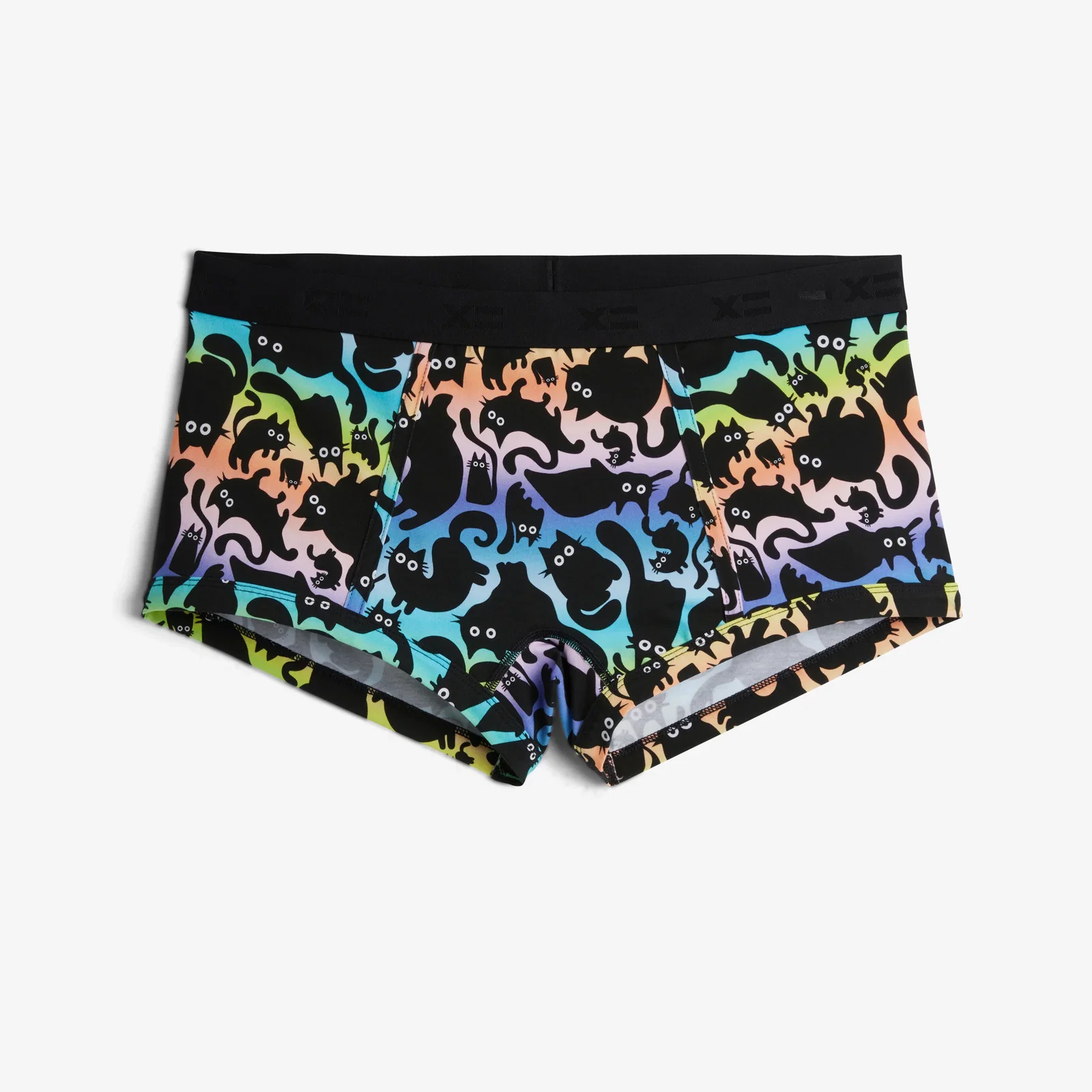 Image of Boy Shorts - Purrfect Rainbow